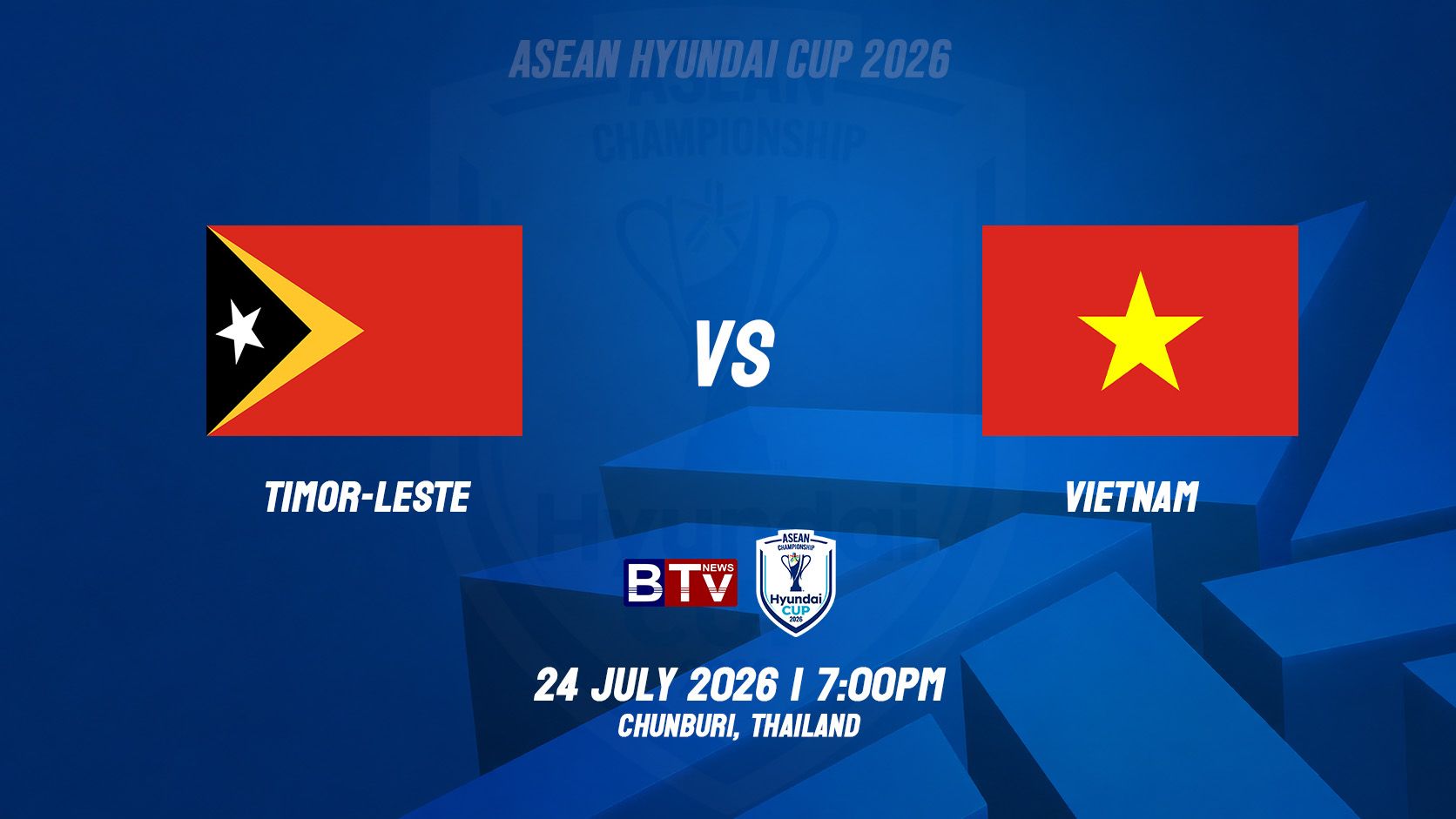 ពូលA: ក្រុមបាល់ទាត់ជម្រើសជាតិទីម័រខាងកើត vs ក្រុមបាល់ទាត់ជម្រើសជាតិវៀតណាម