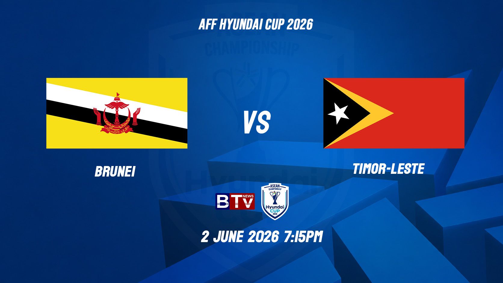 ព្រុយណេដារ៉ូសាឡាម vs ទីម័រខាងកើត Brunei Darussalam (BRU) vs Timor Leste (TLS)