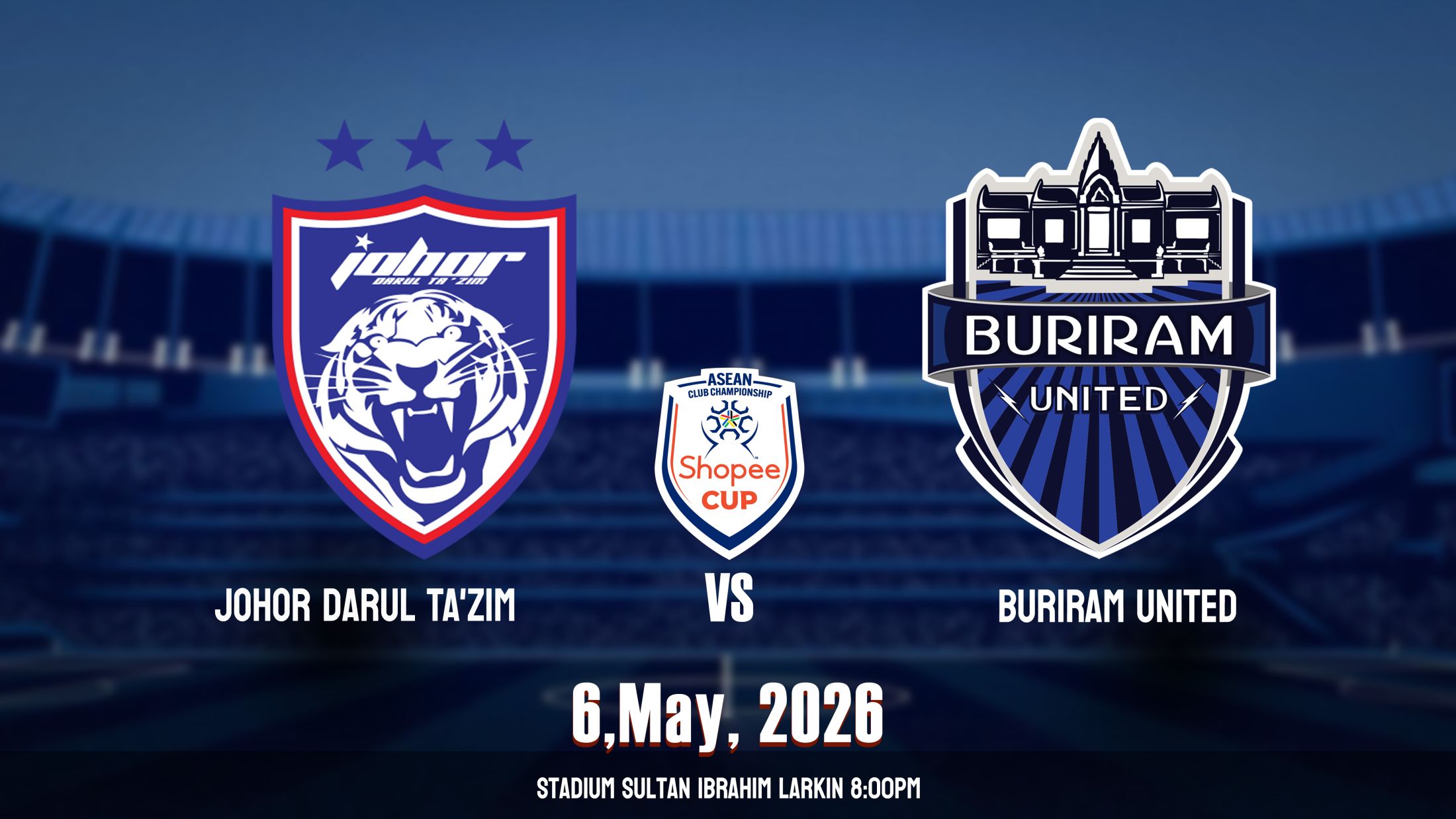 Johor Darul Ta'zim (MAS) vs Buriram United FC