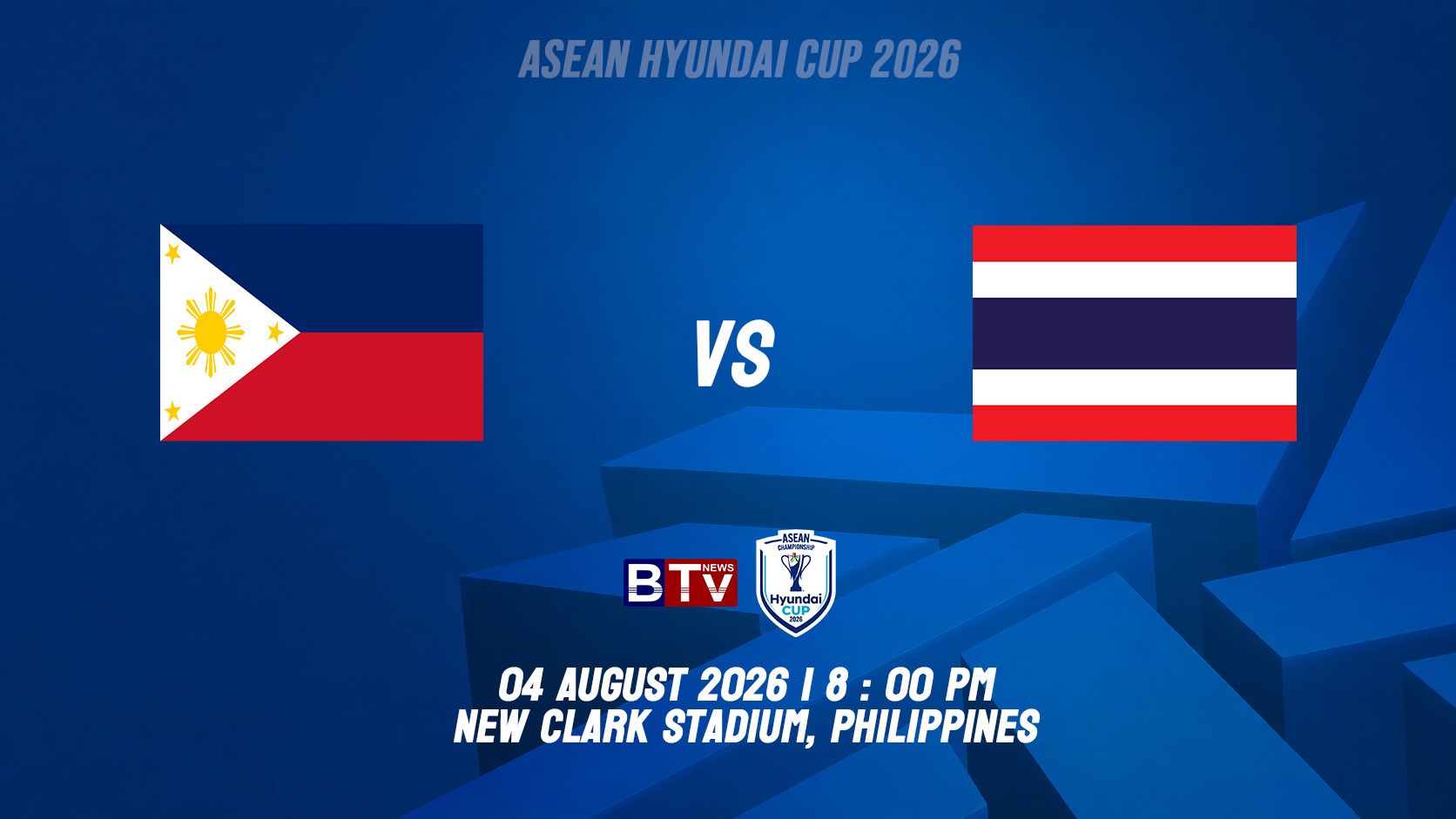 ពូល B: ក្រុមបាល់ទាត់ជម្រើសជាតិហ្វីលីពីន vs ក្រុមបាល់ទាត់ជម្រើសជាតិថៃ  PHILIPPINES vs THAILAND